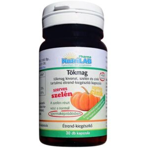 Nutrilab Tökmag-Szelén-Cink kapszula - 30db