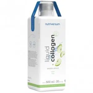 Nutriversum FLOW Collagen liquid 10.000 mg Sugar Free zöld alma ital - 500ml