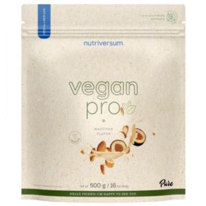 Nutriversum PURE Vegan Pro marcipán fehérjepor - 500g