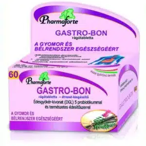 Pharmaforte Gastro-bon rágótabletta - 60db