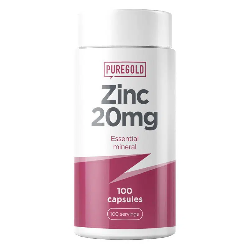 Pure Gold Cink 20mg tabletta - 100db