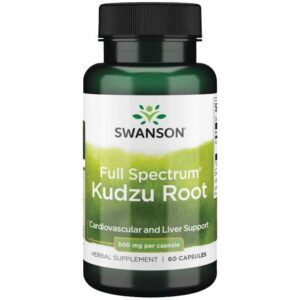 Swanson Kudzu Root (Kudzu gyökér) 500mg kapszula - 60db