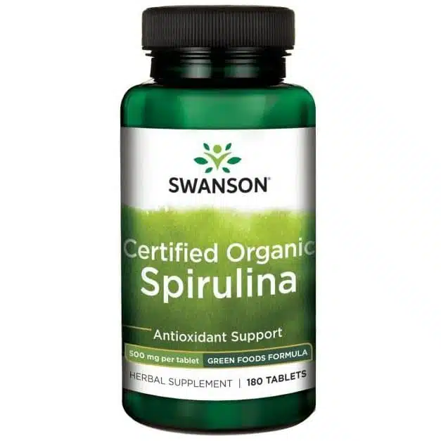 Swanson Spirulina alga tabletta - 180db