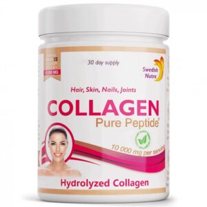 Swedish Nutra Hidrolizált marhakollagén 10000mg por - 300g