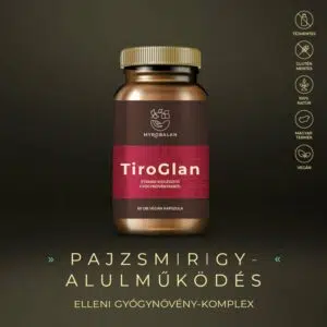 Myrobalan TiroGlan Pajzsmirigy-alulműködés elleni kapszula - 60db