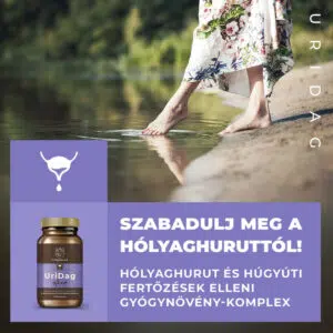 Myrobalan UriDag - hólyaghurut és húgyúti fertőzésekre kapszula - 60db