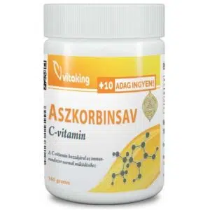 VitaKing Aszkorbinsav + C-vitamin por - 160g
