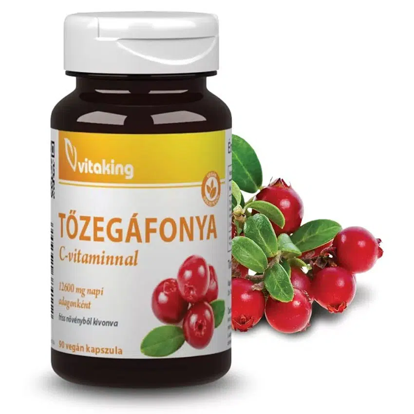 Vitaking Tőzegáfonya kapszula - 90db