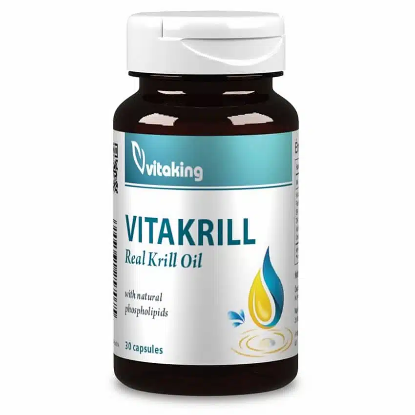 Vitaking VitaKrill rákolaj 495mg gélkapszula - 30db