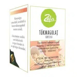 Zafir Tökmag olajkapszula - 60db
