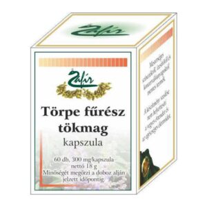 Zafir törpepálma, fűrészpálma, tökmagolaj kapszula - 60db
