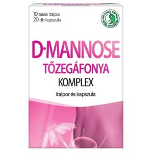 Dr. Chen D-Mannose Tőzegáfonya Komplex italpor+kapszula - 10 tasak+20db kapszula