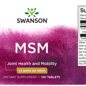 Swanson MSM tabletta - 120db - Image 2