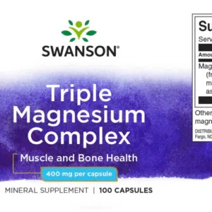 Swanson Tripla Magnézium Komplex kapszula - 100db - Image 2