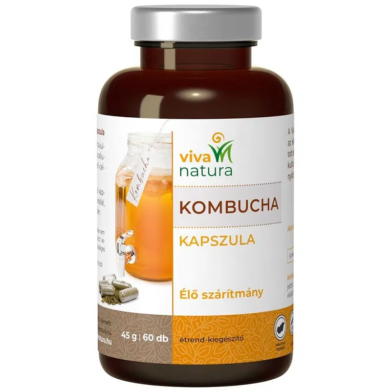 Viva Natura Kombucha kapszula - 60db