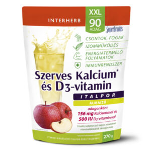 Interherb XXL Szerves Kálcium+D3 almás