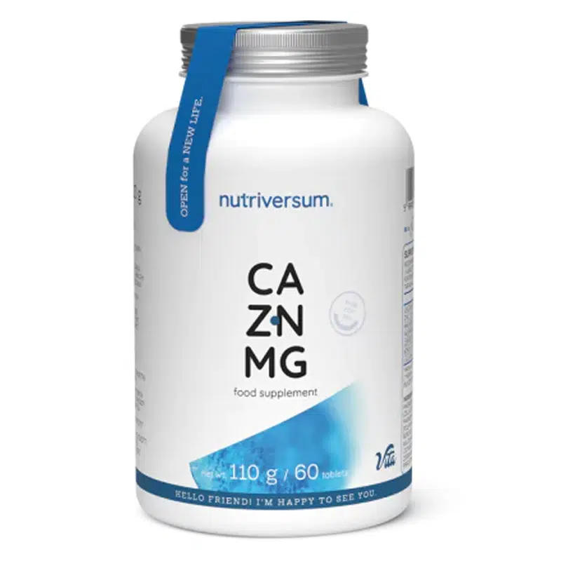 Nutriversum CA-ZN-MG - Kalcium, Cink, Magnézium tabletta