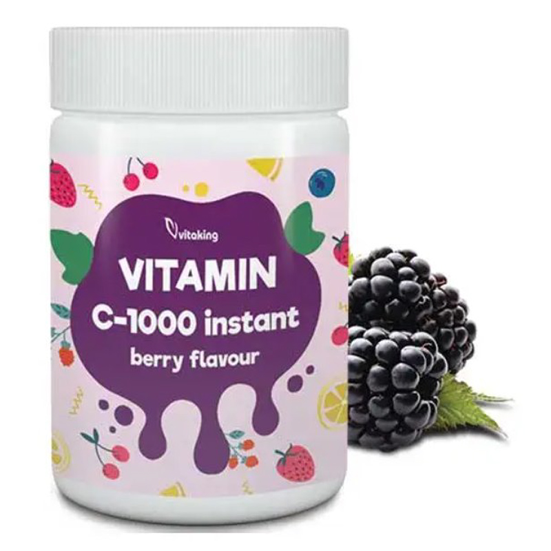 Vitaking Instant Supreme C-vitamin 1000mg szeder ízű italpor