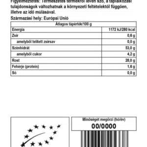 Biomenü Bio Fekete törpeberkenye por - 125g - Image 2