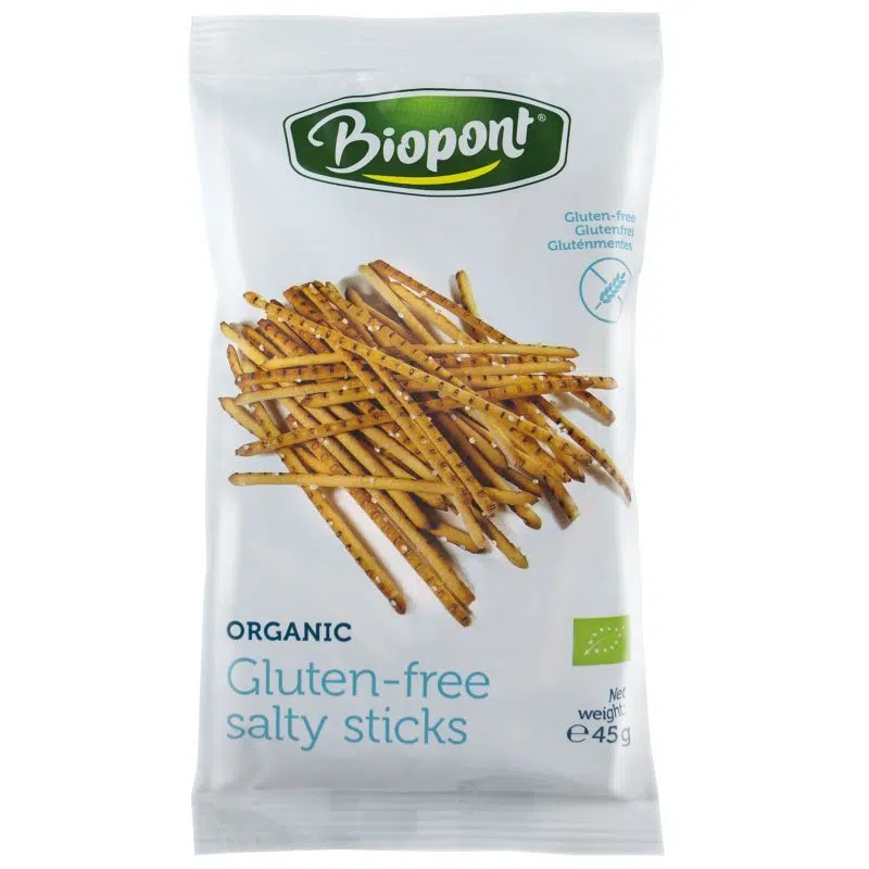 Biopont Gluténmentes sóspálcika (dekor-sós) - 45g