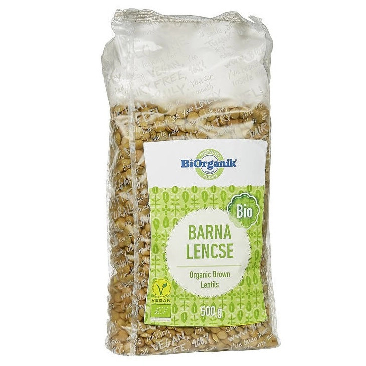 Biorganik Bio barnalencse - 500g