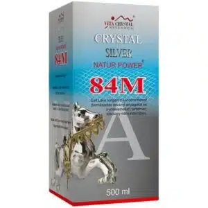 Crystal Silver Natur Power 84M - 500 ml