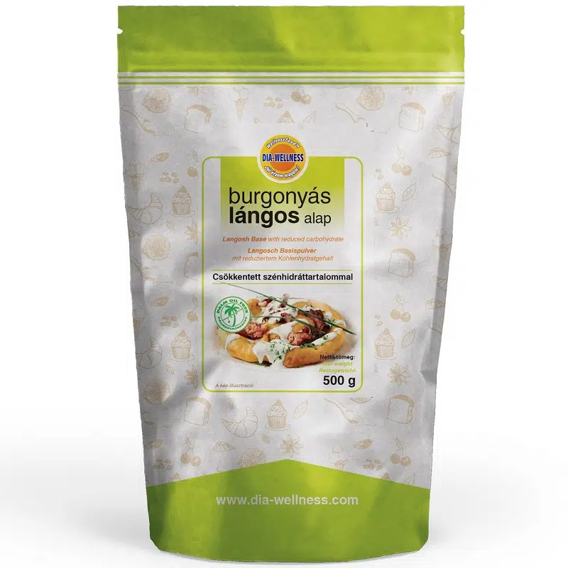 Dia-wellness burgonyás lángospor - 500g