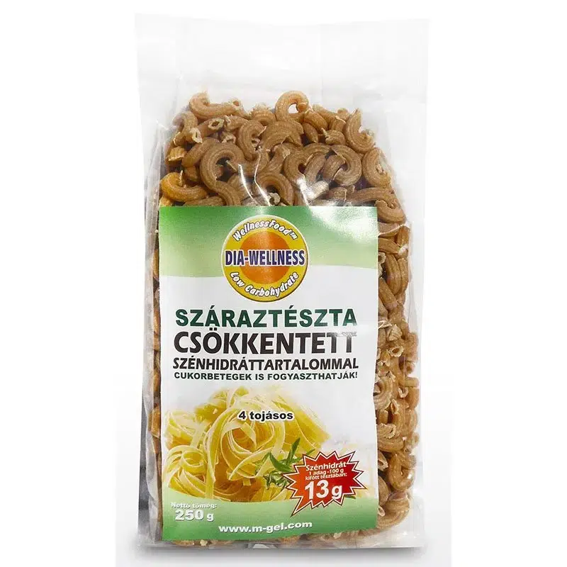 Dia-wellness száraztészta szarvacska - 250g