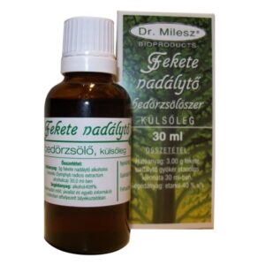 Dr. Milesz Fekete nadálytő bedörzsölő - 30ml