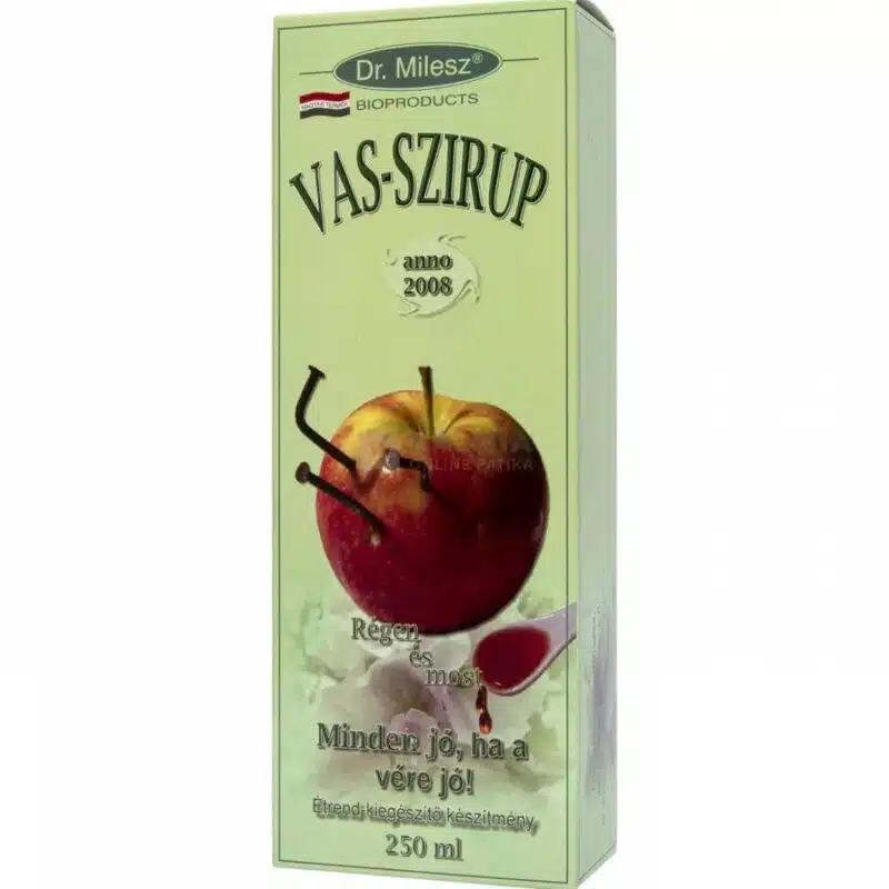 Dr. Milesz Vas szirup - 250ml