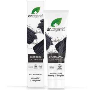 Dr. Organic Charcoal Extra fehérítő fogkrém aktív szénnel - 100ml