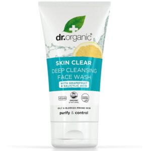Dr. Organic Skin Clear Mélytisztító arclemosó - 125ml