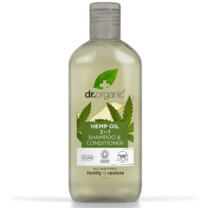 Dr. Organic kendermagolaj 2 az 1-ben sampon és hajkondícionáló - 265ml