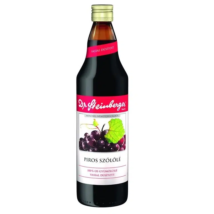 Dr. Steinberger Piros szőlőlé - 750ml