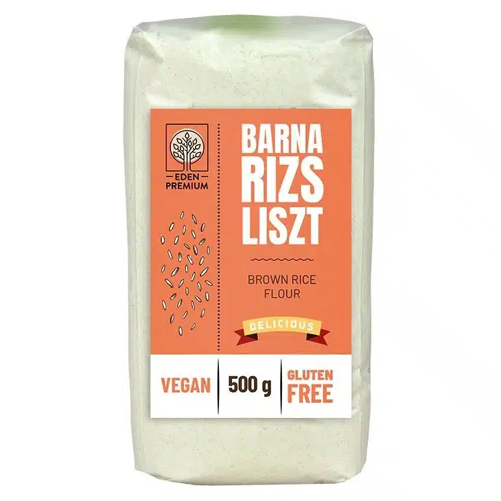 Éden Prémium barna rizsliszt - 500g