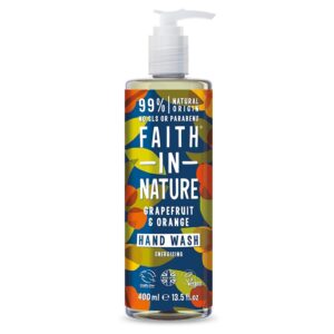 Faith in Nature Grapefruit és Narancs folyékony kézmosó - 400ml
