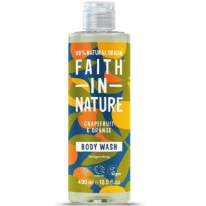 Faith in Nature Grapefruit és Narancs tusfürdő - 400ml