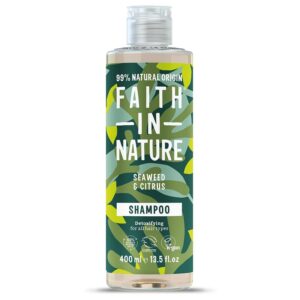 Faith in Nature Tengeri hínár és citrus sampon - 400ml