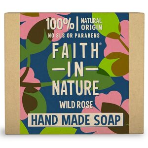 Faith in Nature Vadrózsa szappan - 100g