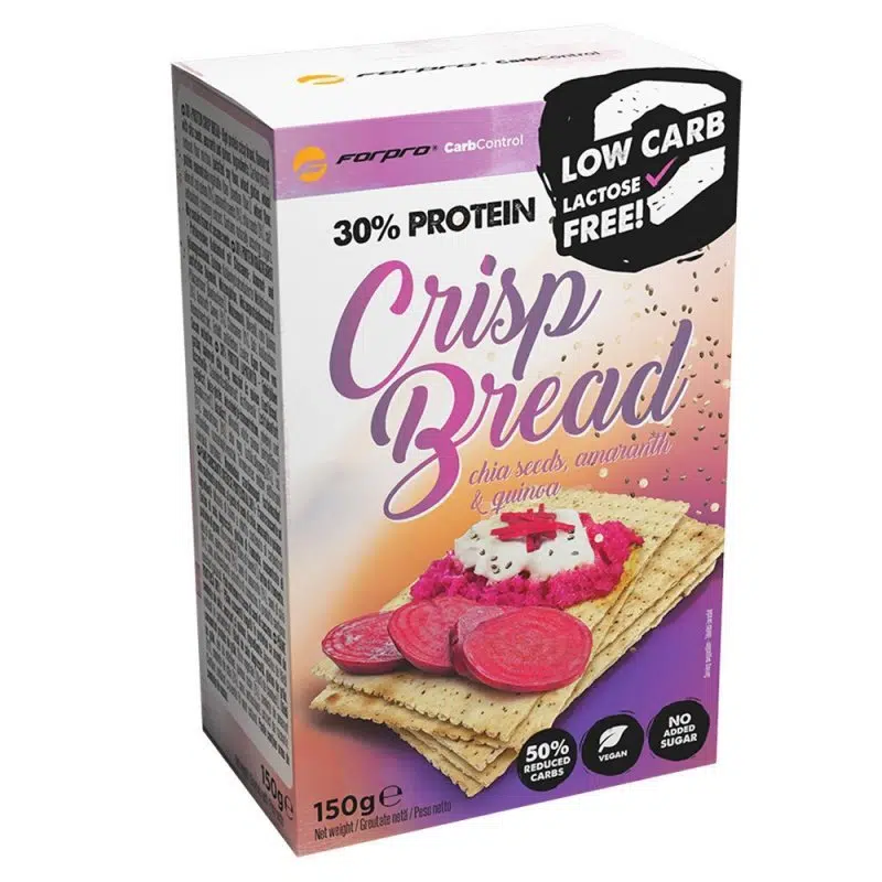 Forpro 30% Protein Crisp Bread - Chia, Amarant, Quinoa lapkenyér - 150g