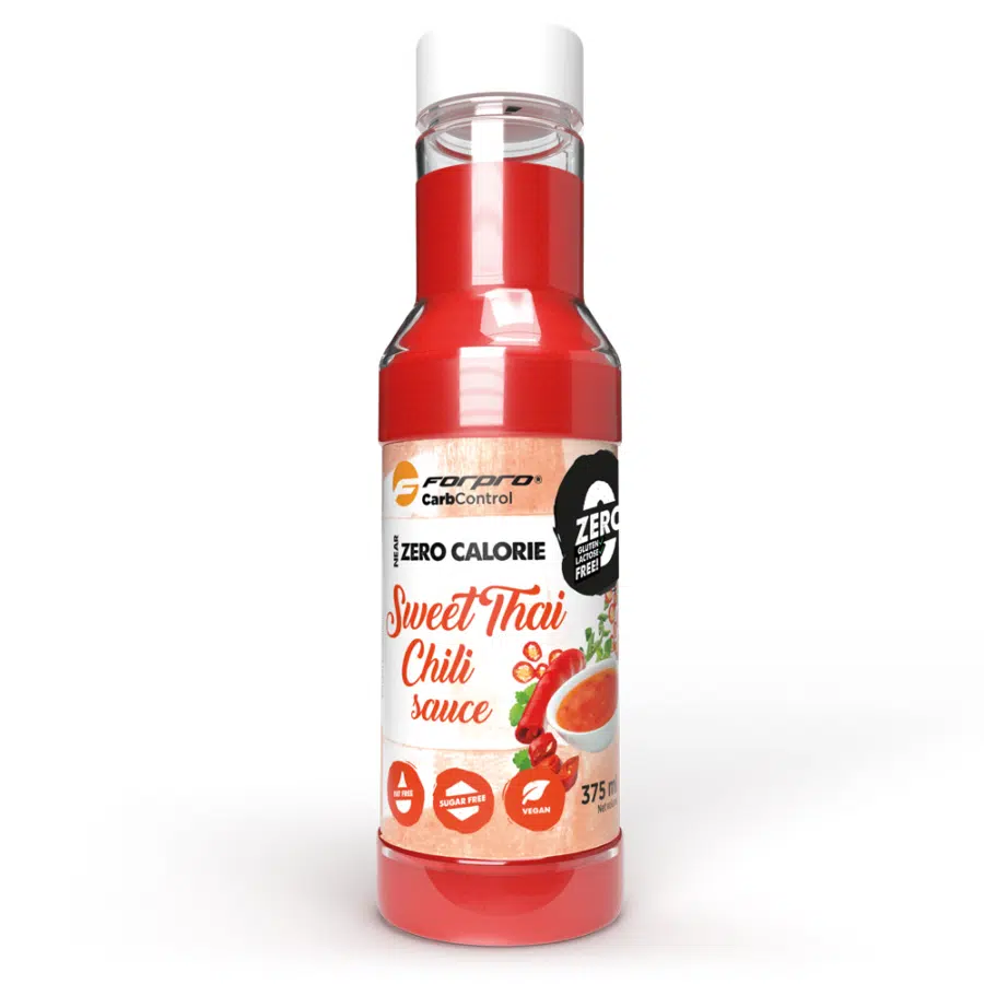 Forpro Near Zero Calorie Sauce - Sweet Thai Chili szósz - 375ml