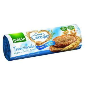 Gullón élelmi rostban gazdag cukormentes keksz (kék) - 280g