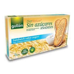 Gullón diabetikus szendvicskeksz joghurtos - 220g