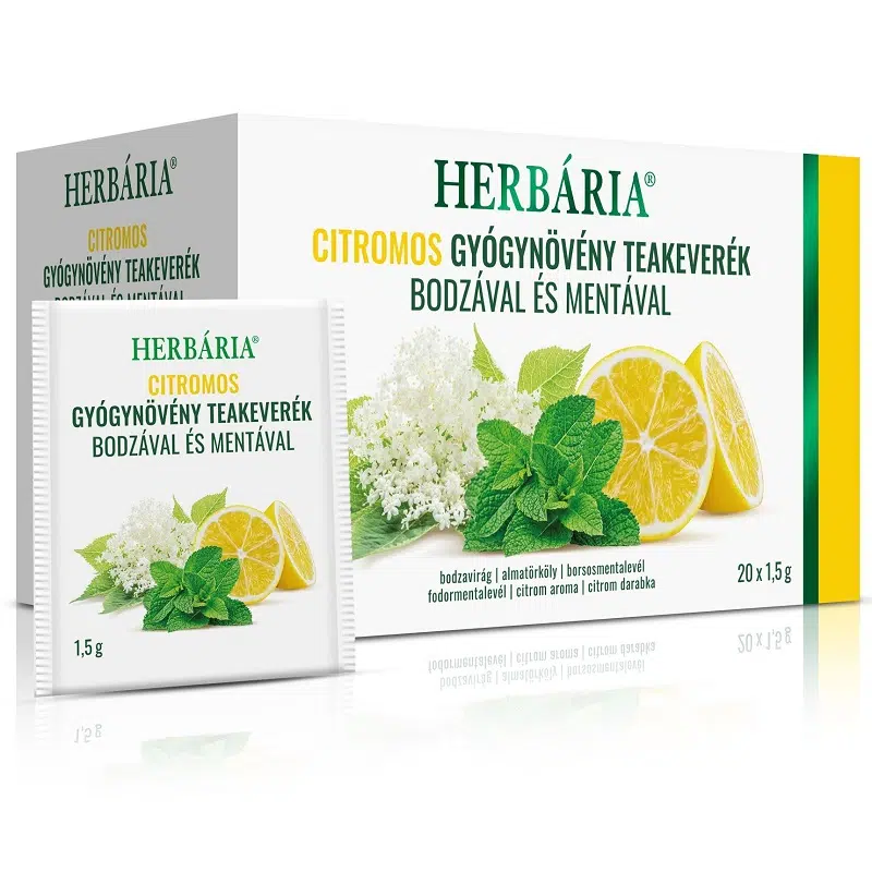 Herbária Citromos gyógynövény teakeverék - 20 filter