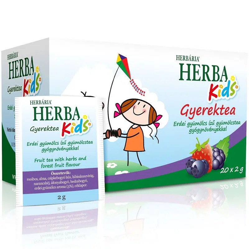 Herbária Kids Gyerektea erdei gyümölcs ízű - 20 filter