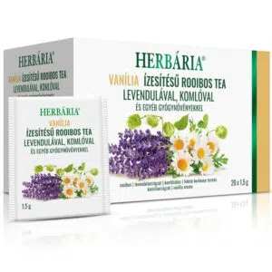 Herbária Vanília rooibos tea levendulával, komlóval - 20 filter