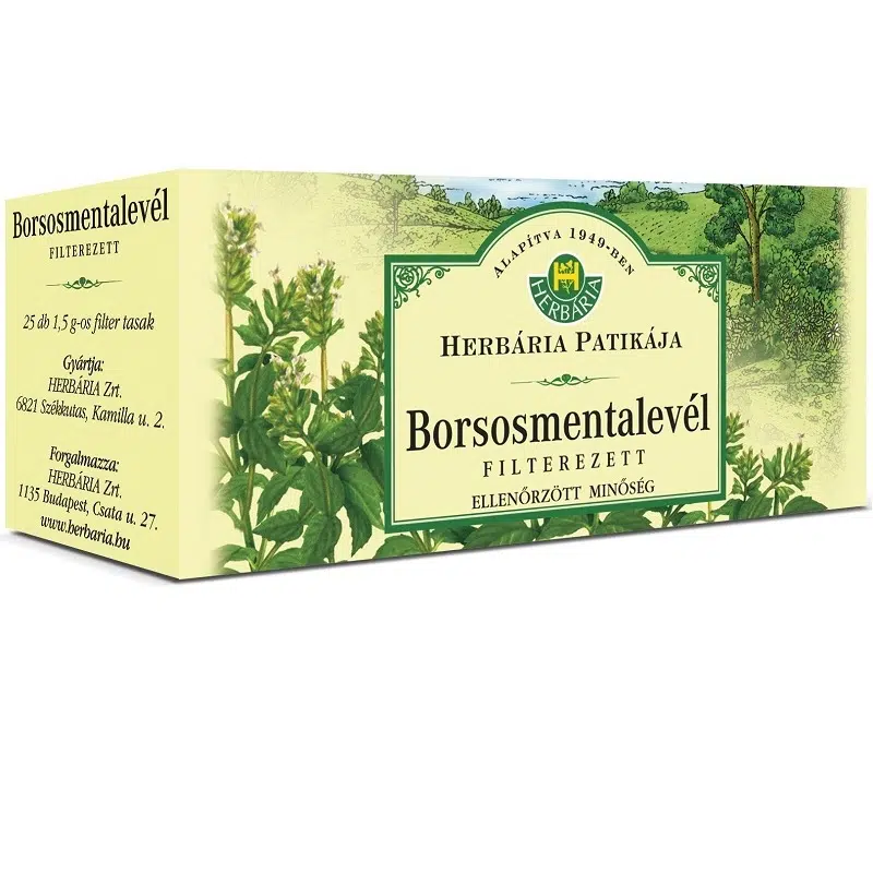 Herbária borsmentalevél tea - 25x1,5g