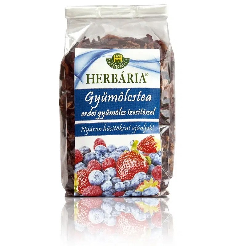 Herbária erdei gyümölcs ízesítésű gyümölcstea - 120g
