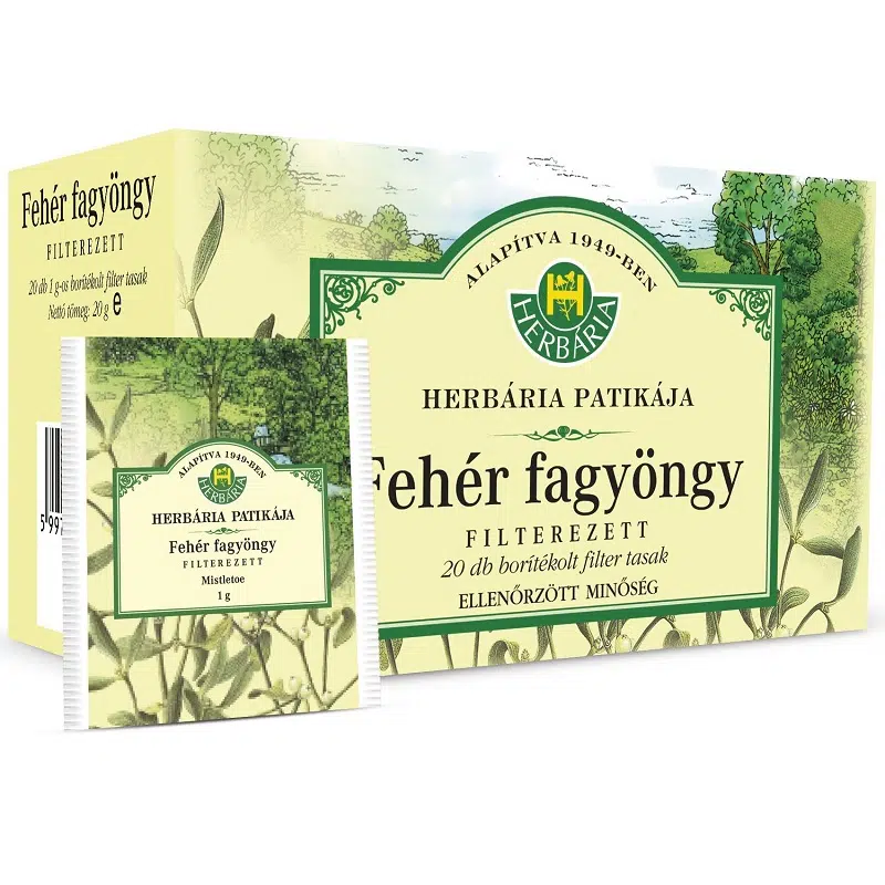 Herbária fehér fagyöngy tea - 20x1g