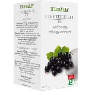 Herbária gyümölcstea feketeribizli - 20 filter